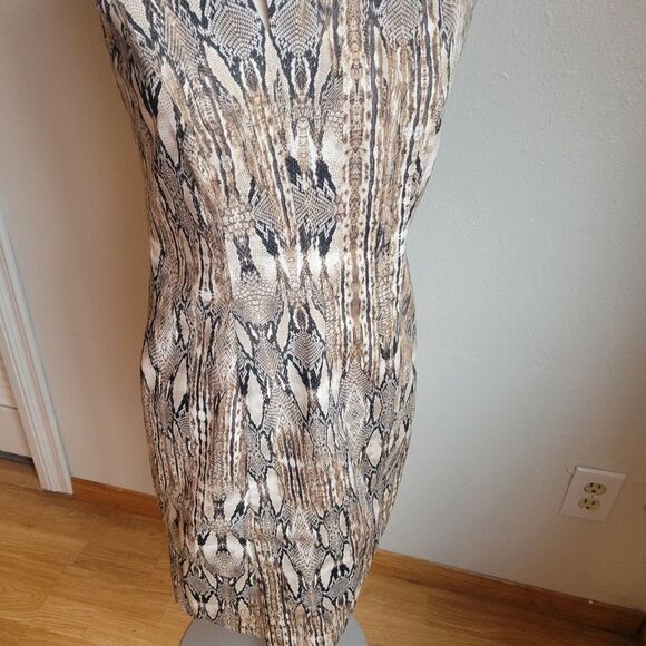 Joeffer Caoc Snakeskin Cocktail Dress - Picture 3 of 8